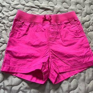 girls early 2000s y2k pink comfy summer shorts